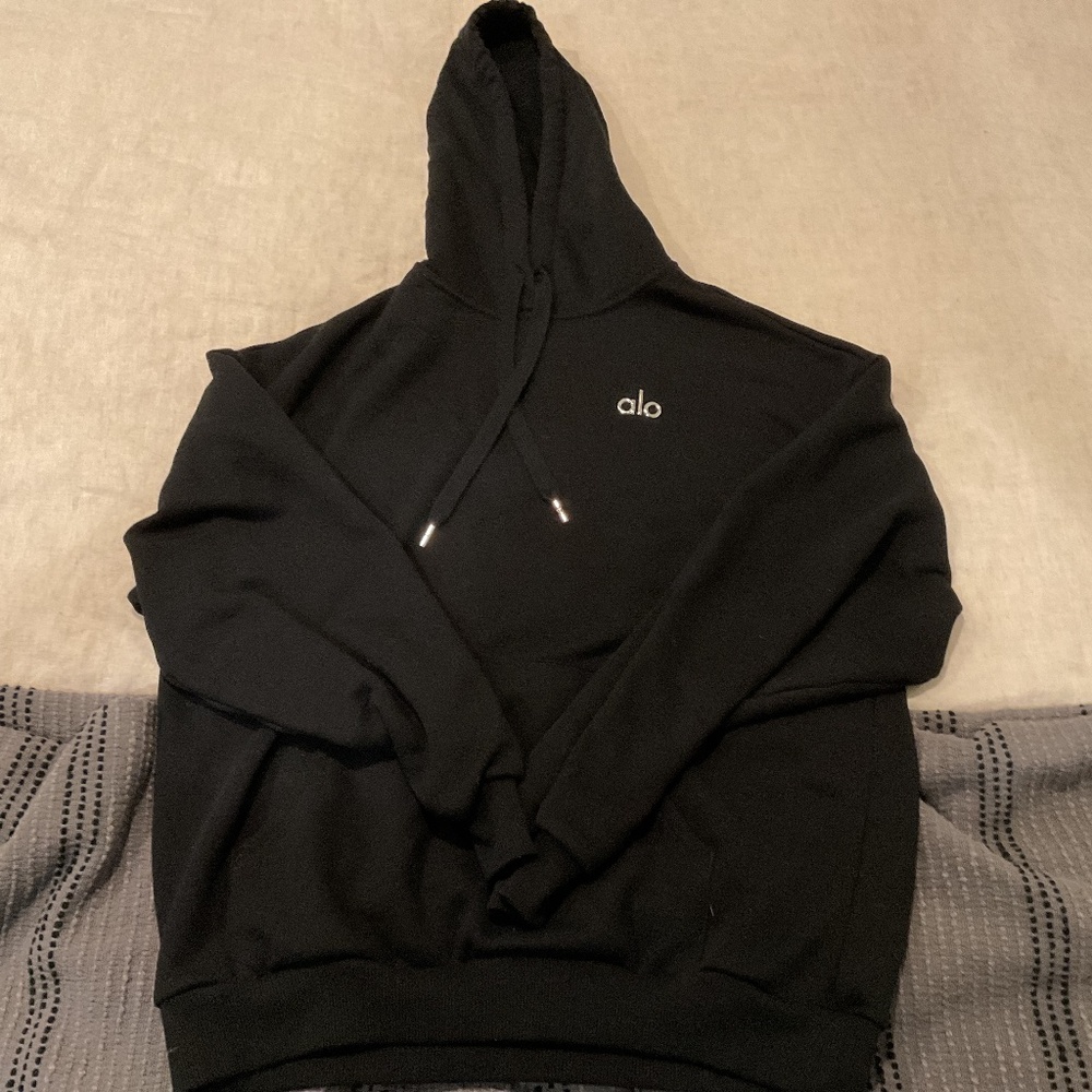 Men’s Black Alo Yoga Accolade Hoodie